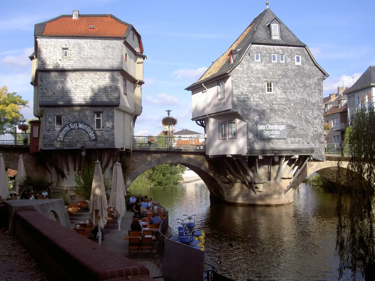 Alte Nahebrücke & Brückenhäuser