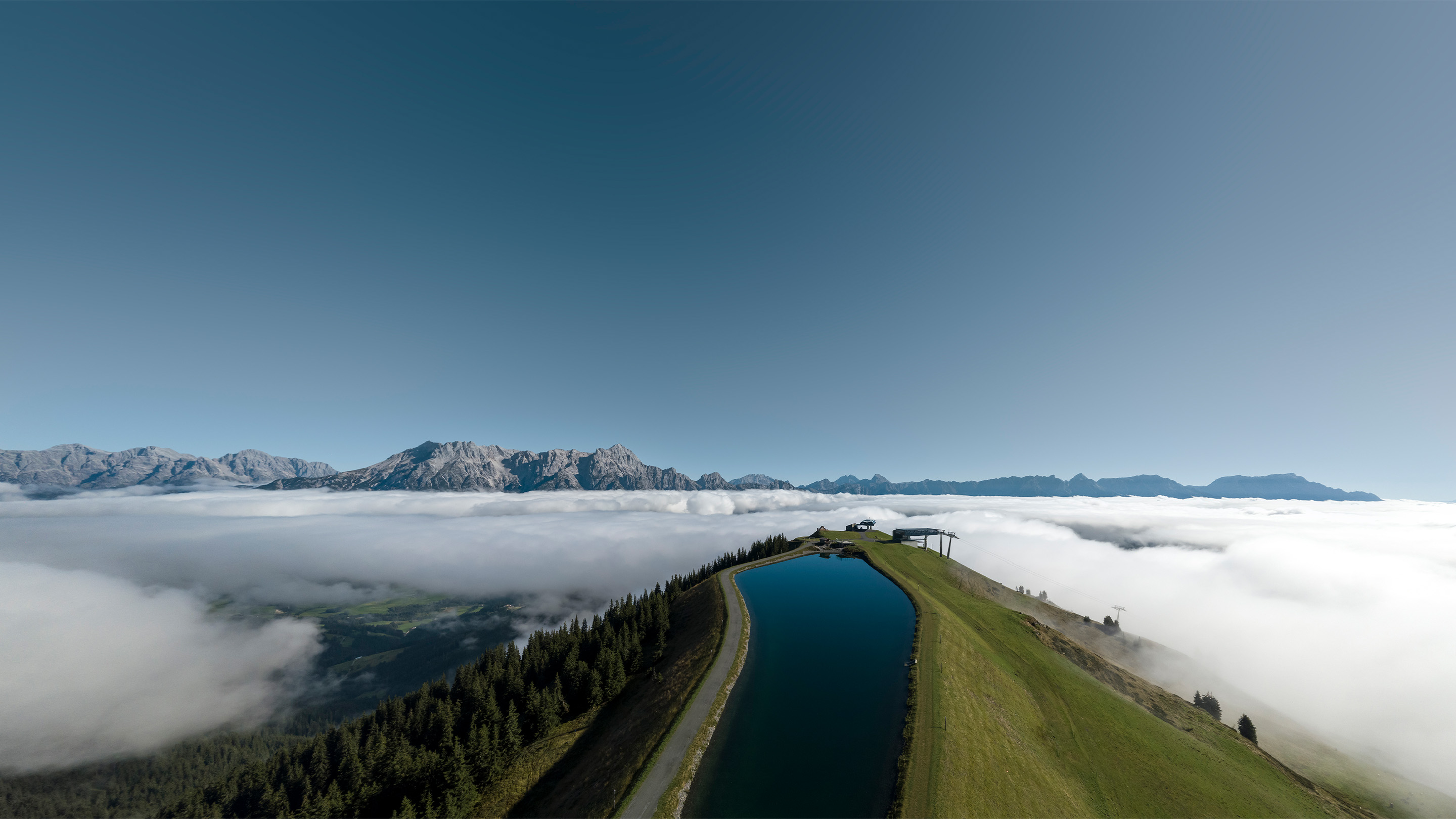 Wellnesshotel Krallerhof in Leogang – Bergpanorama über den Wolken mit Speichersee | Wellnesshotel Salzburger Land