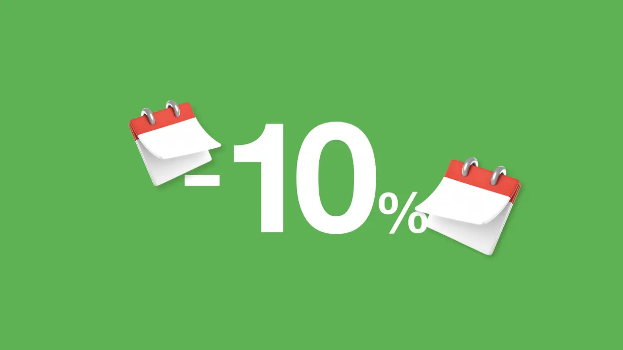 Hotel Caesius Spa Resort in Bardolino – Grafik für 10 Prozent Rabatt-Aktion | Wellnesshotel Gardasee