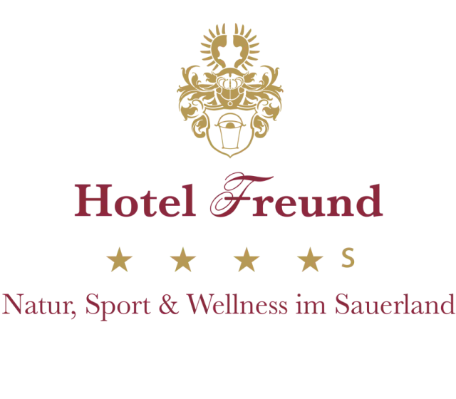 Logo Freund Das Hotel & Natur Resort. 4 Sterne Superior Hotel im Sauerland mit Fokus auf Natur, Sport & Wellness.
