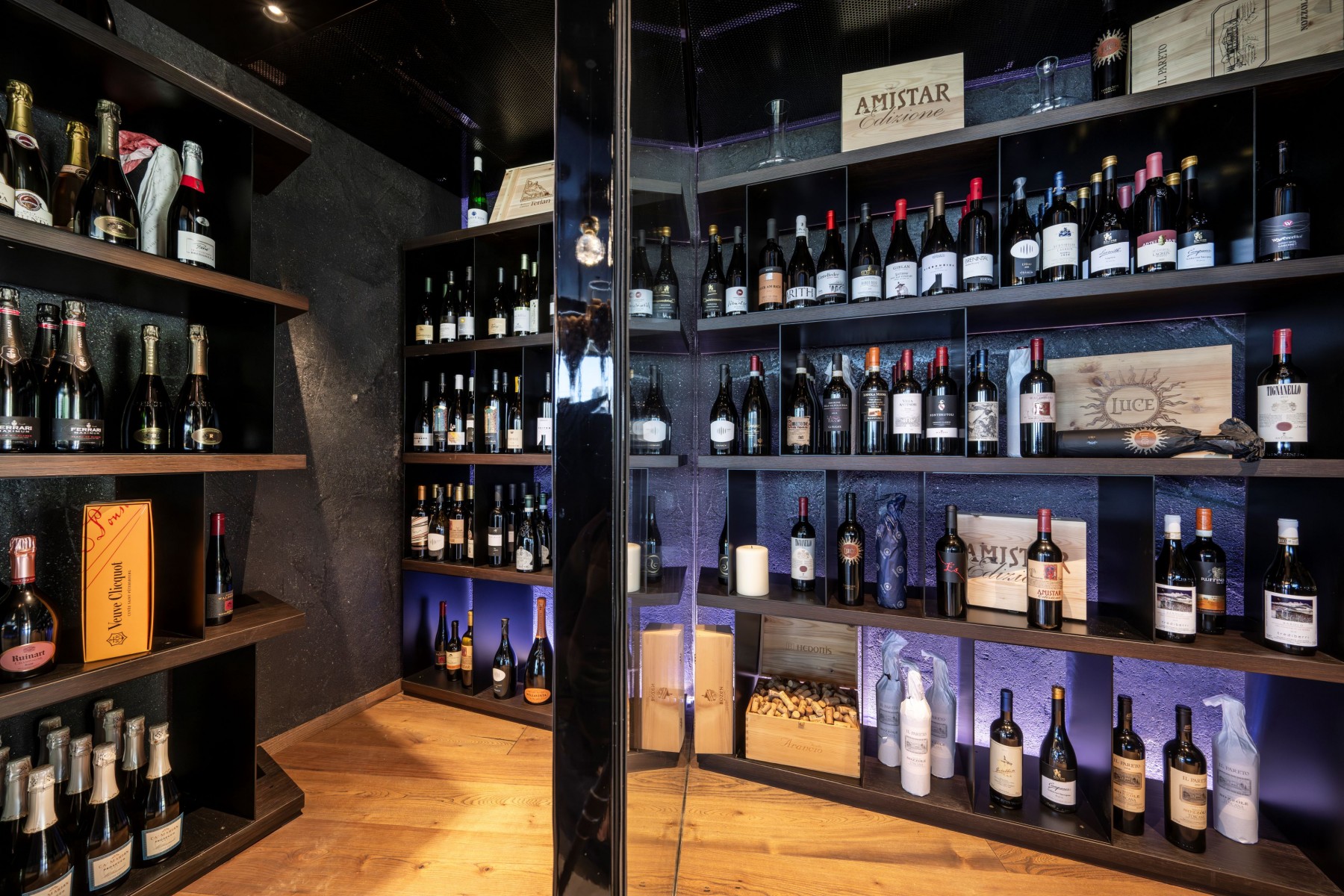 Sport & Wellness Hotel Santner in Kastelruth – Gut sortierter Weinkeller mit erlesenen Tropfen | Wellnesshotel Südtirol