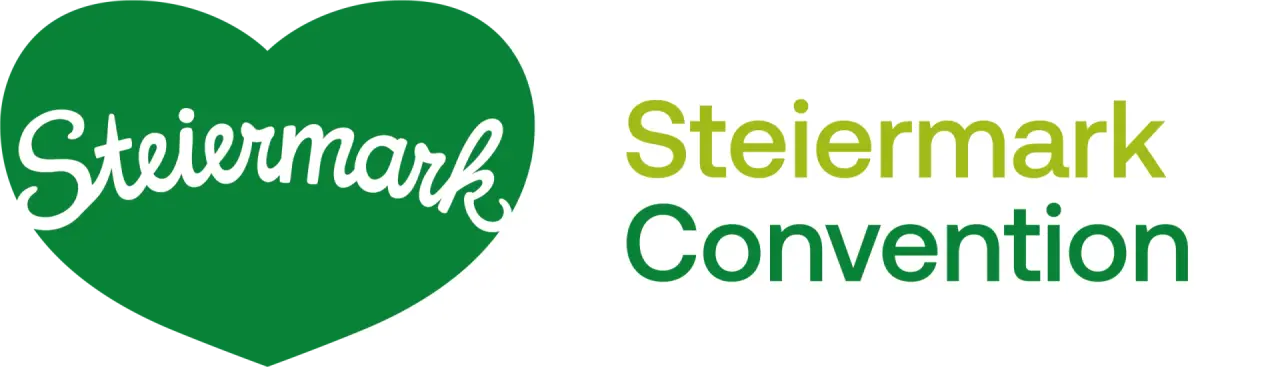 Logo der Steiermark Convention, einer Tourismusorganisation in Österreich.