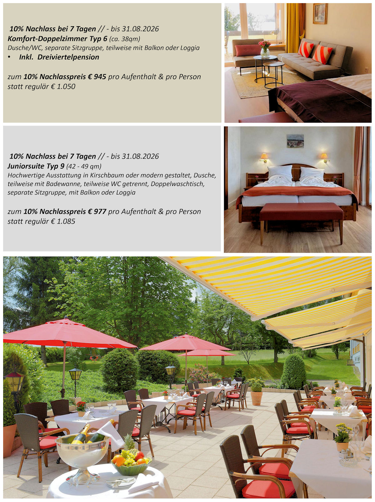 Schwarzwaldhotel Oberwiesenhof in Seewald – Angebote mit Nachlass und Hotelzimmeransichten | Wellnesshotel Schwarzwald
