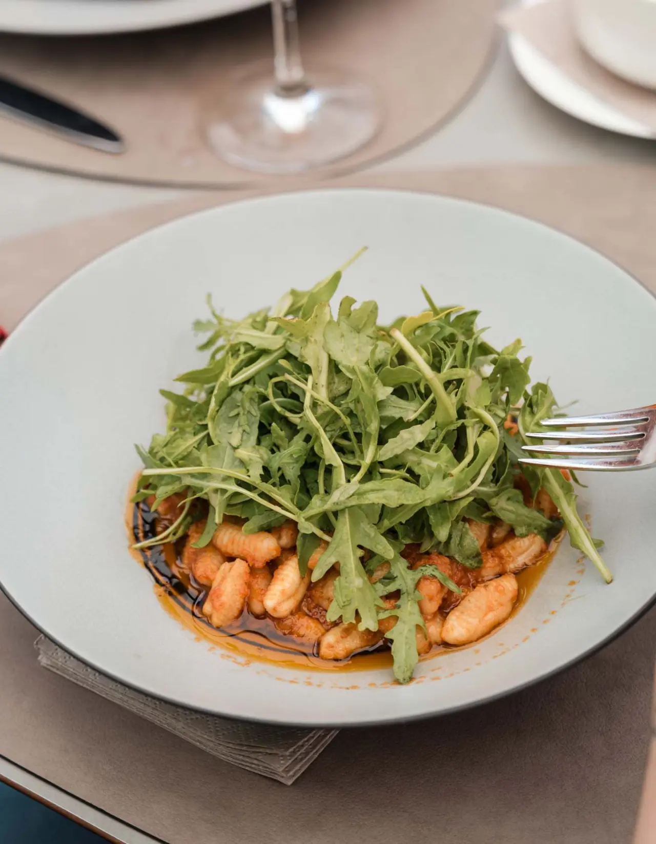 TYROL family retreat in Naturns – Hausgemachte Gnocchi mit frischem Rucola | Wellnesshotel Südtirol