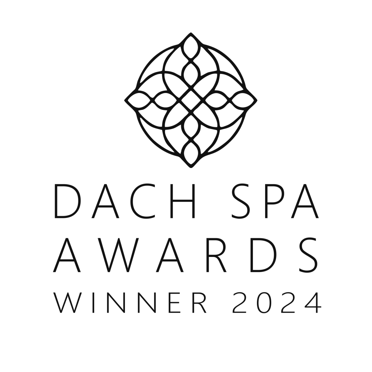 Logo des Sonnhof European Ayurveda Resort als Gewinner der DACH SPA AWARDS 2024. Auszeichnung für den Spa-Bereich.