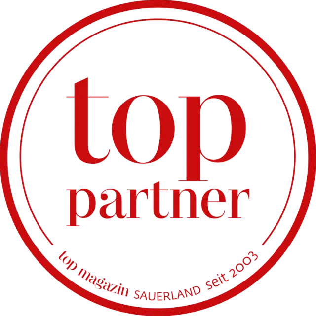 Logo 'top partner top magazin SAUERLAND seit 2003' f
r Ferienhotel Stockhausen