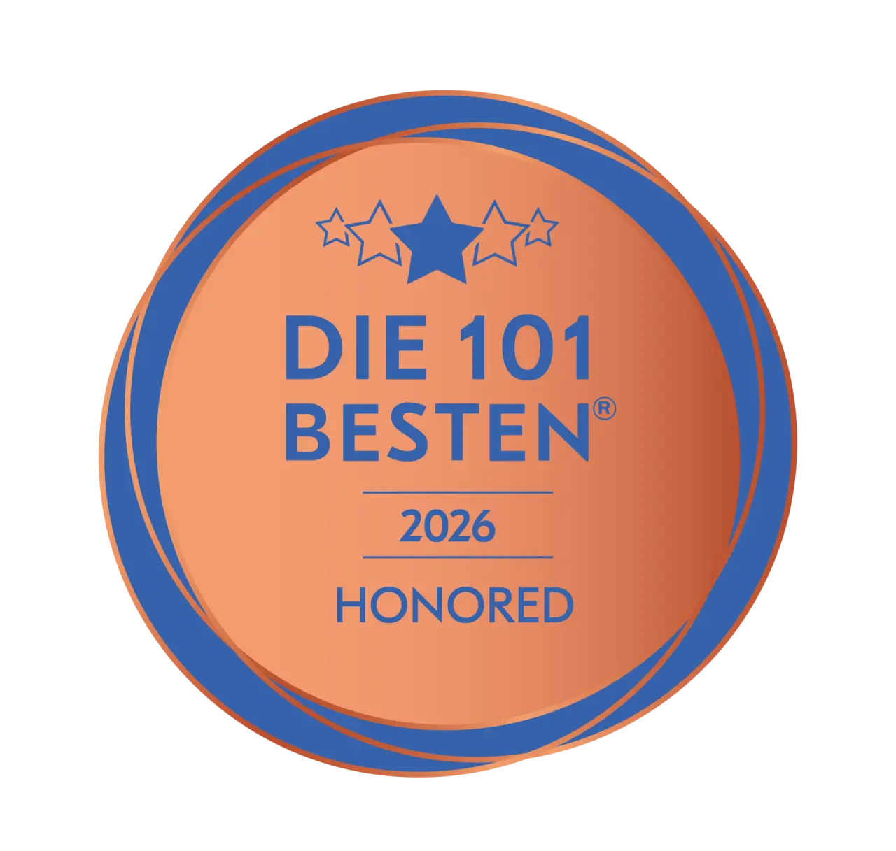 Auszeichnung 'Die 101 Besten 2026' für das Hotel Engel Obertal - Wellness und Genuss Resort.