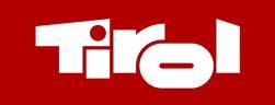 Logo der Region Tirol auf rotem Hintergrund, relevant für das Hotel Via Salina.