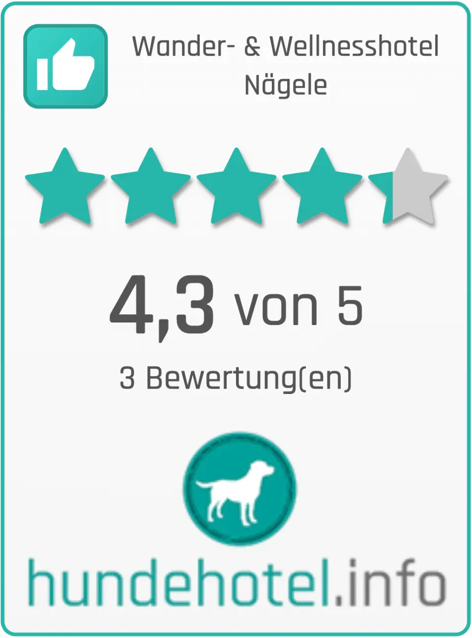 Wander & Wellnesshotel Nägele in Höchenschwand – Bewertung von hundehote.info | Wellnesshotel Schwarzwald