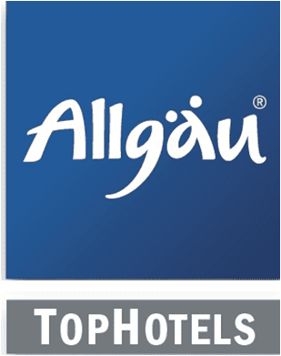 Logo 'Allgäu' und 'TOPHOTELS' Auszeichnung für das DIANA Naturpark Hotel.