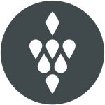 Logo des Moselromantik Hotel Keßler-Meyer mit stilisierten Weintrauben.