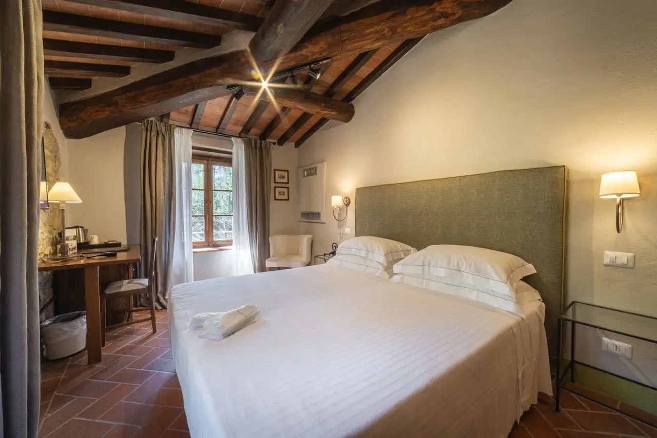 L'Ultimo Mulino Wellness Country Hotel in Gaiole in Chianti – Rustikales Doppelzimmer | Wellnesshotel Toskana