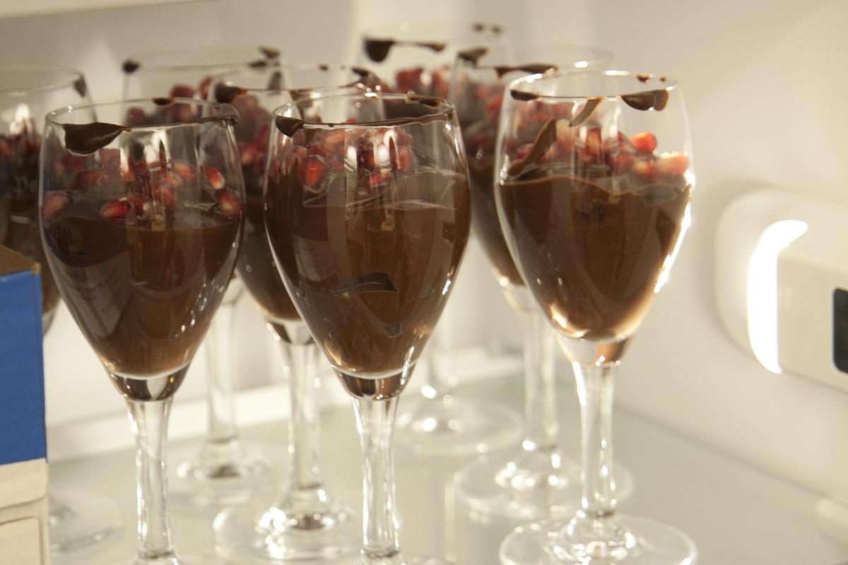 Vita Classica Therme in Bad Krozingen – Schokoladendessert mit Granatapfelkernen | Wellnesshotel Südbaden