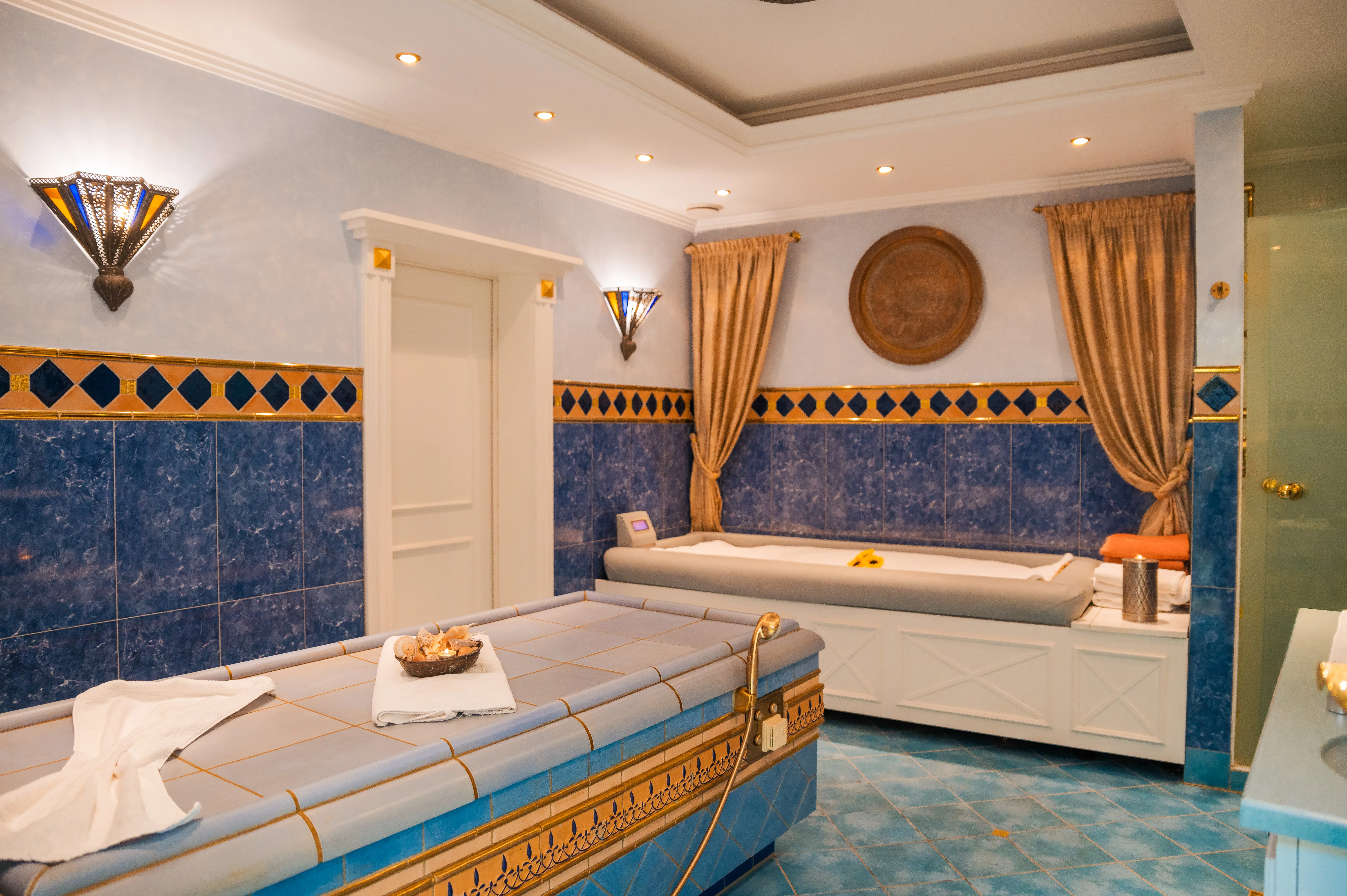 Kurhotel Fontenay in Bad Wörishofen – Entspannender Behandlungsraum im Spa | Wellnesshotel Allgäu